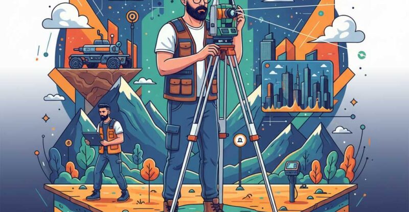 مهندس نقشه برداری با زئوماتیک چیست؟