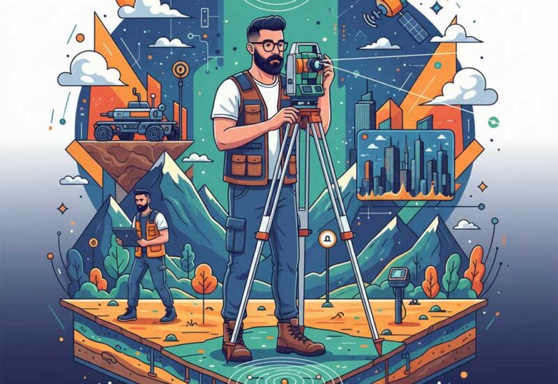 مهندس نقشه برداری با زئوماتیک چیست؟
