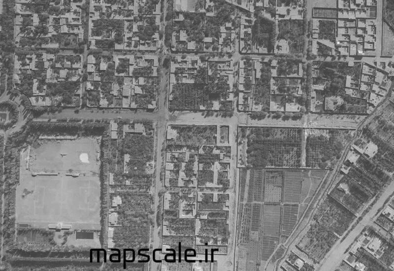 نمونه نقشه هوایی سال 1380-1385