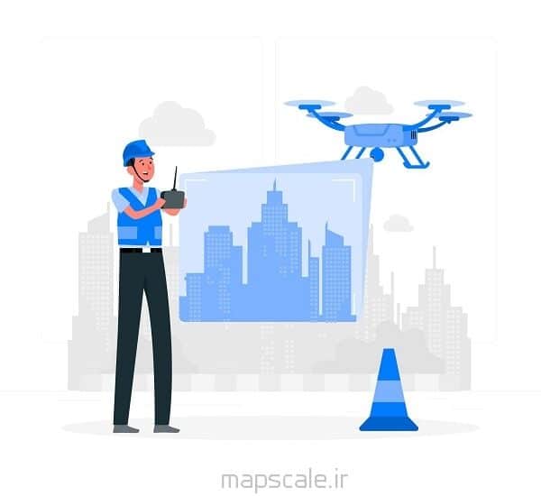 استفاده پهپاد در نقشه برداری