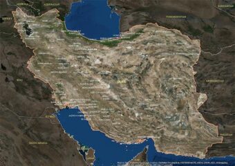 نقشه هوایی ایران