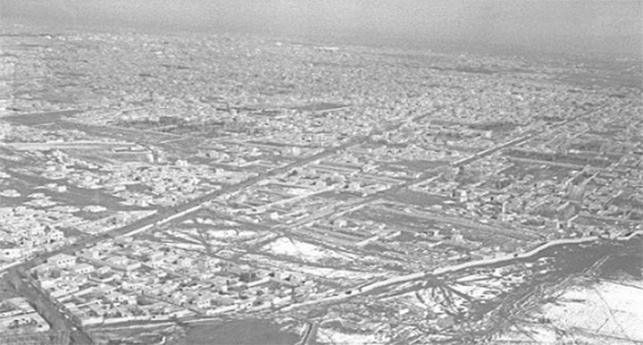 عکس هوایی تهران