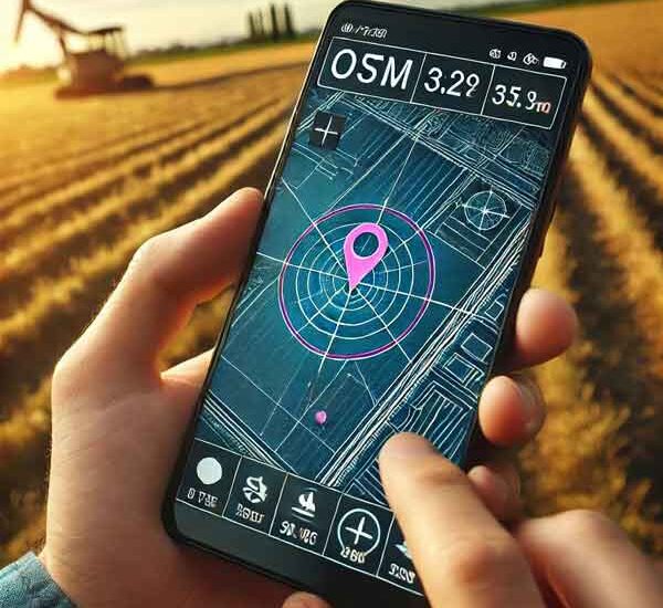 گرفتن نقشه یو تی ام با تلفن همراه