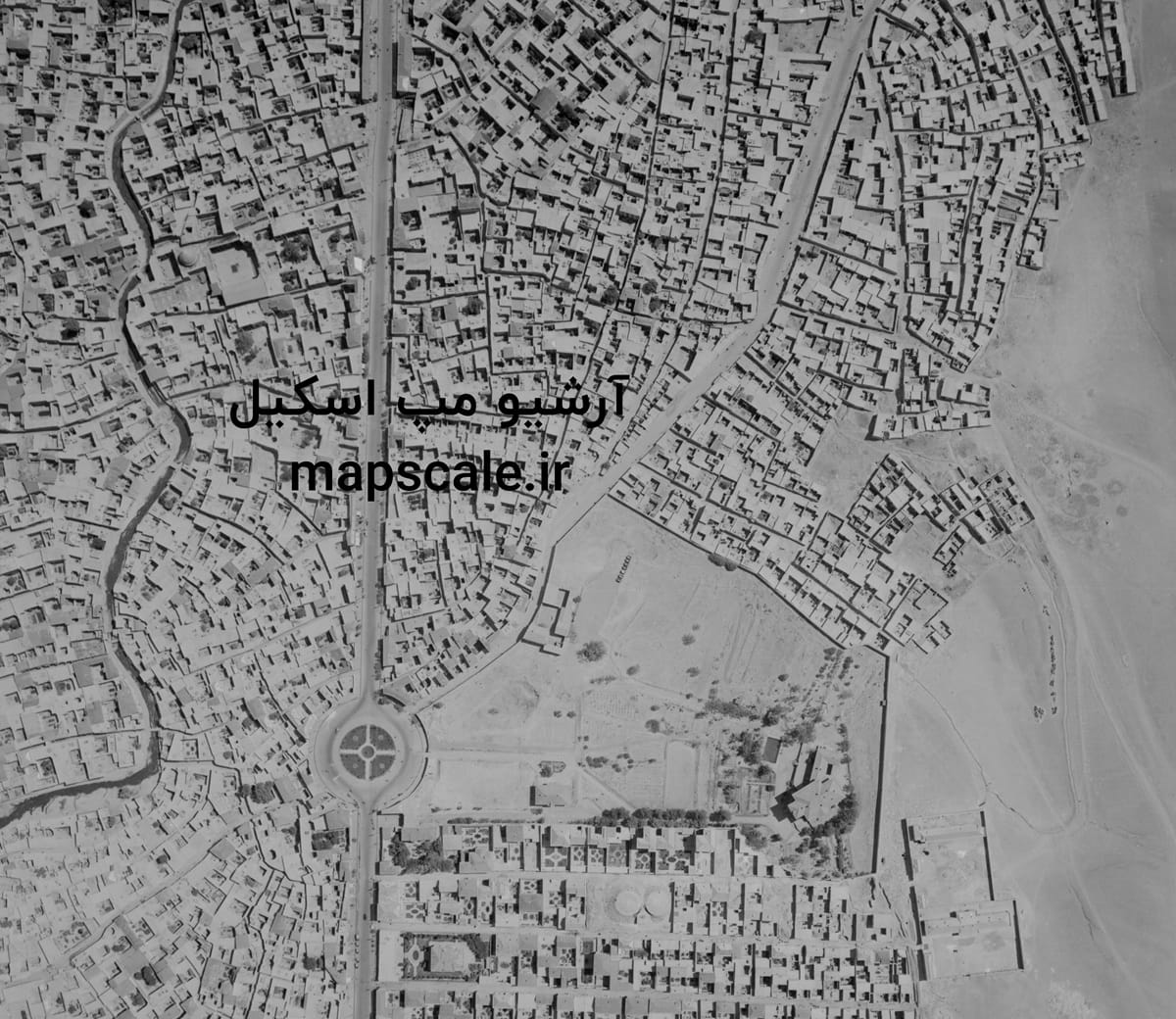 نقشه هوایی کرمانشاه